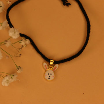 Bunny kids black thread nazarbattu